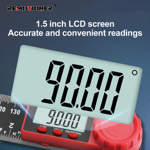 0-200mm/300mm 0-360 Degree Digital <strong>Angle</strong> Finder <strong>Protractor</strong> <strong>Angle</strong> <strong>Measuring</strong> Tool Ruler with LCD Display - Product Image 3
