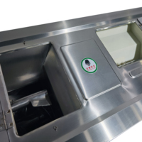 Machine à diviser et à arrondir la pâte automatique commerciale MTJ-65A avec moteur, en acier inoxydable, haute capacité