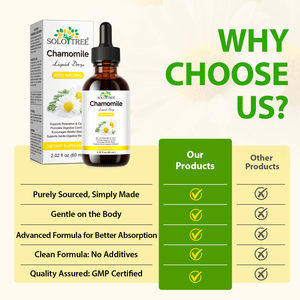 Extracto de <span class=keywords><strong>Planta</strong></span> SOLOTREE, Gotas Líquidas de <span class=keywords><strong>Manzanilla</strong></span> Pura y Natural, Fomenta la Relajación Nocturna, Gotas Líquidas de <span class=keywords><strong>Manzanilla</strong></span> - Product Image 6