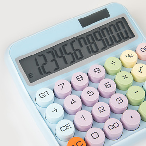 เครื่องคิดเลขตั้งโต๊ะ12หลักเครื่องคิดเลขพลังงานคู่แบตเตอรี่พลังงานแสงอาทิตย์เครื่องคิดเลขอิเล็กทรอนิกส์เดสก์ท็อปออฟฟิศ - Product Image 3