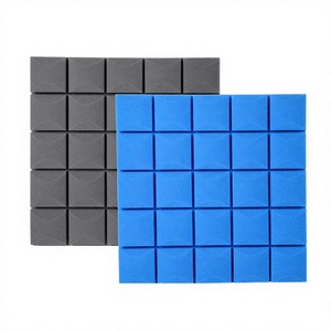 Panneau acoustique en mousse de polyuréthane Yiacoustic au design moderne 500x500x50mm, imperméable et ignifuge pour l'<span class=keywords><strong>insonorisation</strong></span> des studios et appartements - Product Image 1