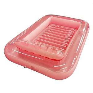Piscine gonflable durable en PVC pour bronzage, bain de soleil, lit flottant aquatique portable pour intérieur/extérieur - Product Image 1