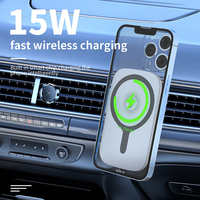 Promotion : Chargeur sans fil personnalisé avec logo, 10 W, 15 W, charge magnétique rapide pour téléphone, charge rapide pour voiture