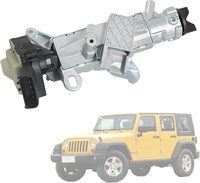 Boîtier de cylindre de serrure de contact et interrupteur de colonne de direction pour Jeep Liberty Patriot Wrangler Compass, Dodge Caliber Nitro Avenger