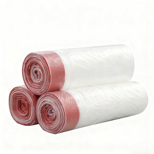 Üretici ucuz çevre dostu 81.5x110.5cm büyük rulo çöp torbası ağır plastik biyobozunur çöp torbası - Product Image 5