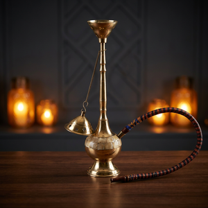 Salon de chicha à prix de gros, narguilé en laiton haut de gamme pour usage commercial et personnel dans les cafés, restaurants et arabe - Product Image 4