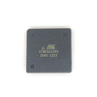 ATMEGA1280-16AU Circuits intégrés neufs, puce de microcontrôleur MCU, composant électronique prêt à être expédié