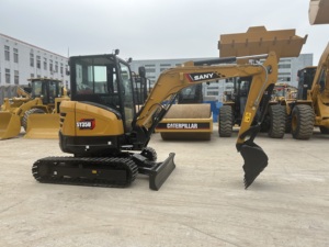รถขุดตีนตะขาบขนาดเล็ก SY35U ใหม่เอี่ยม ดีไซน์แบบ Zero-tail swing เครื่องยนต์ Yanmar แท้ น้ำหนัก 3.5 ตัน รถขุดขนาดเล็กใหม่ - Product Image 1