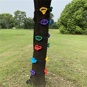 निंजा योद्धा बाधा पाठ्यक्रम किट 6 रैचट पट्टियाँ बच्चों के शैक्षिक बगीचे के लिए बाहर के अंदर बाहर - Product Image 3