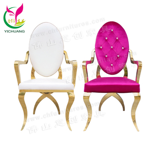 Moderno in acciaio inox pranzo banchetto sedie durevole <span class=keywords><strong>nuovo</strong></span> Design per il matrimonio o casa ufficio per soggiorno Apartment-HYC-SS11A - Product Image 3