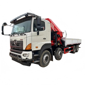 Novas guindastes articulados hidráulicos Palfinger de 25, 30 e 35 toneladas montados em caminhões pesados <span class=keywords><strong>Hino</strong></span> 8x4 com guindaste. - Product Image 6
