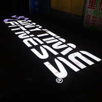 Panneau de Logo de société personnalisé à led, panneau publicitaire en 3D, panneau de nom de magasin, nouvelle collection