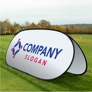 Tùy Chỉnh Sáng Tạo Mang Nhãn Hiệu Tổ Chức Sự Kiện Hai Mặt In Ngang Vuông Pop Biểu Ngữ Hình Chữ Nhật Khung Quảng Cáo Di Động Tính Năng - Product Image 4