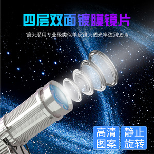 Proyector de Logotipo Jiechuang, Luz LED de Alta Definición, Foco para Escenarios, Ingeniería, Publicidad - Product Image 3