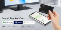 Cüzdan Bulucu, Bluetooth İzleyici Yer Belirleyici, Apple Find My ile Uyumlu, Eşya Bulucu Akıllı İzleyici Etiketi, Anahtar/Bagaj Bulucu