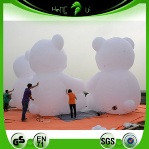 Modello Gonfiabile Gigante a Forma di Orso, Gonfiabili Pubblicitari per Esterni, Mascotte Orso Bianco in PVC per Promozione del Marchio e Decorazione Eventi - Product Image 6