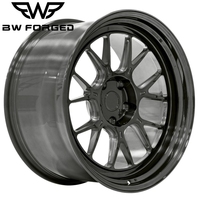 Jantes en maille brossée à déport profond 19 20 21 pouces, jantes personnalisées à déport profond 5x120.65 6x139.7 pour Corvette C8 C7 ZR1 ZL1 C6 Z06 Stingray