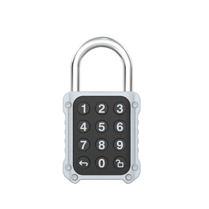 Plum Bossom <b>Smart</b> Padlock Sy701 Alloy Abs Password <b>Lock</b> For Locker Cabinet Use - Product Image 1