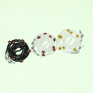 Cadena para gafas y mascarilla con diseño de cerezas, redonda, de 70 cm, accesorio de moda hecho a mano - Product Image 2