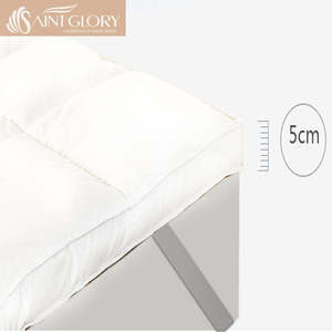 Morbido e confortevole in fibra cava queen size materasso di colore solido per biancheria da letto - Product Image 6