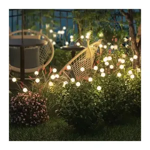 Solar Outdoor Firefly Lamp Courtyard Garden Layout Illumination Atmosphere Decoration Landscape Ground Insertion Lawn Lamp