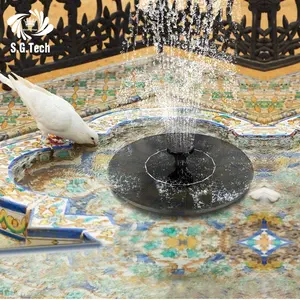 Высококачественный садовый декоративный пруд, Солнечный водяной фонтан для бассейна, уличная птичья ванна, пруд, водяной фонтан