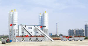 Planta Mezcladora de Concreto Eléctrica Grommy de 35m3/H con Certificación CE ISO, Planta Dosificadora JS750 con Tolva y Planta de Agregados PLD1000, Gran Venta - Product Image 2