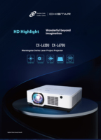 Projecteur Epso/n OEM L670U 6700 Lumens Portable pour Bureau et Conférences en Extérieur