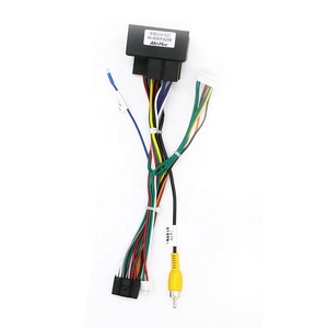 Marco de Plástico Universal para Radio de Coche Android Meihua Accessories para <span class=keywords><strong>Trumpchi</strong></span> <span class=keywords><strong>GS5</strong></span> 2014 con Arnés de Cableado y Cables RCA - Product Image 3