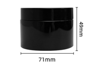 Vente en gros de pots cosmétiques en plastique de 500 ml avec bouchon à clapet pour l'emballage de sérum et de crème pour le visage (matériaux PP/PET/HDPE)