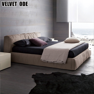 Luxurious Modern Hydraulic Storage <strong>Bed</strong> Frame King Size Lift up Design for <strong>Underbed</strong> Organization Soft <strong>Bed</strong> &amp; Comfortable - Product Image 4
