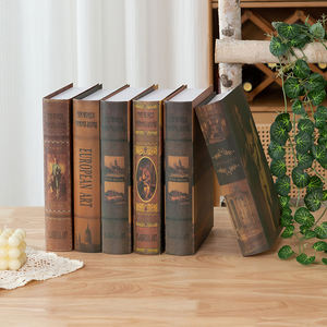 Vente <span class=keywords><strong>en</strong></span> gros d'étagères décoratives rétro de style europé<span class=keywords><strong>en</strong></span> Livres d'imitation Livres d'accessoires de photographie photo pour Pâques Prix bas - Product Image 4