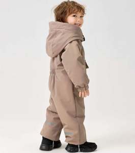 Matching <b>Baby</b> Ski <b>Suit</b> Sets Toddler <b>Snow</b> Bib Overalls Infant Warm Winter Down Coat Kids Hooded Jacket Newborn Snowsuit Ski Pants - Product Image 4