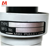 Poulie à vitesse variable MIKIPULLEY AK-90-MAT-11, trou d'axe de 11 mm, roue à courroie variable