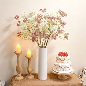 Fleur artificielle en dentelle CallaFloral, branche unique, blanc, rose, jaune, décoration intérieure, bouquet de mariage, décoration de la maison - Product Image 1