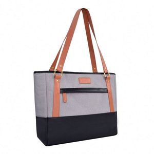 BSCI factory Custom Printed Travel <b>Women</b> <b>Laptop</b> Tote <b>Bag</b> Crossbody Ladies Business Handbag Purse - Product Image 1