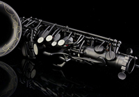 High-grade Wholesale E Flat Black Nickel Matte Alto Saxophone with Accessories for Sale