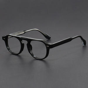 Kính mắt cổ điển tròn nam nữ thời trang <span class=keywords><strong>2026</strong></span>, chống ánh sáng xanh, gọng kính Tr90 - Product Image 1
