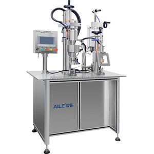 Máquina Semiautomática Neumática de Llenado y Sellado de <span class=keywords><strong>Aerosoles</strong></span> BOV de Acero Inoxidable 304/316L - Product Image 1