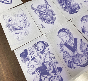 100pcs A4 <b>Tattoo</b> Stencil <b>Paper</b> Disposable Thermal Transfer <b>Paper</b> for Copier Printer Body Art Professional Use Wholesale Supply - Product Image 4