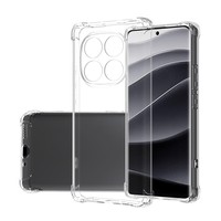 Funda Transparente para Teléfono Móvil Redmi 15C 4G 5G 15T Pro Versión Internacional 14C, TPU, Protección Anticaídas en las Cuatro Esquinas