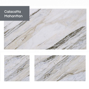 Mosaico de Mármol Italiano en Bloques y Losas para Revestimiento de Paredes y Pisos, Mármol Blanco con Vetas Grises - Product Image 1