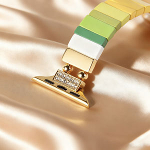 Correa de Metal de Lujo para Mujer, de Alta Calidad, Colorida, de 16 mm, para Reloj - Product Image 1