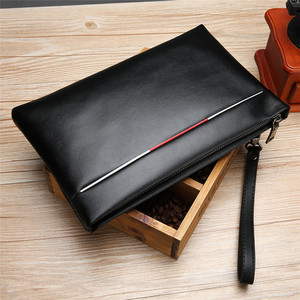 Bolso <span class=keywords><strong>de</strong></span> mano <span class=keywords><strong>de</strong></span> <span class=keywords><strong>hombre</strong></span> <span class=keywords><strong>de</strong></span> negocios personalizado al por mayor, a la moda bolso <span class=keywords><strong>de</strong></span> mano <span class=keywords><strong>de</strong></span> piel sintética, Cartera <span class=keywords><strong>de</strong></span> mano para <span class=keywords><strong>hombre</strong></span> con tarjetero interior - Product Image 4