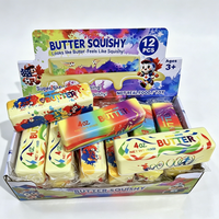 Jouet anti-stress souple à remontée lente pour Halloween, cadeau promotionnel pour enfants et adultes, jouets moelleux en forme de bâton de beurre et de cube de fromage