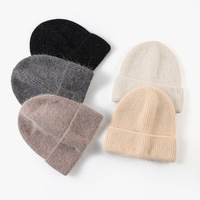 Nouveau bonnet chaud unisexe en fourrure de lapin pour l'automne et l'hiver, personnalisable avec logo, idéal pour l'extérieur