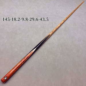 Queue de billard Maximus faite à la main, importée de Thaïlande, manche en bois de frêne blanc, embout fin. - Product Image 4