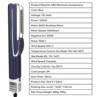 Qualité supérieure 2 en 1 Sèche-cheveux Fer à lisser Fer à friser Professionnel Titane Fer plat Humide à sécher Air Lisseur