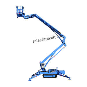 Hidrolik Crawler Man pengangkat 12m 14m 16m 20m 24m artikulasi Trailer mengangkat Platform - Product Image 5