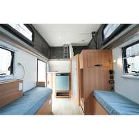ACTOR 380 Remorque de voyage tout-terrain en alliage d'aluminium Type d'assemblage caravane Installation facile Remorques de voiture